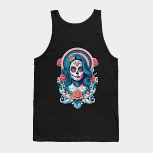 Calavera Catrina: Queen of the Day of the Dead Tank Top